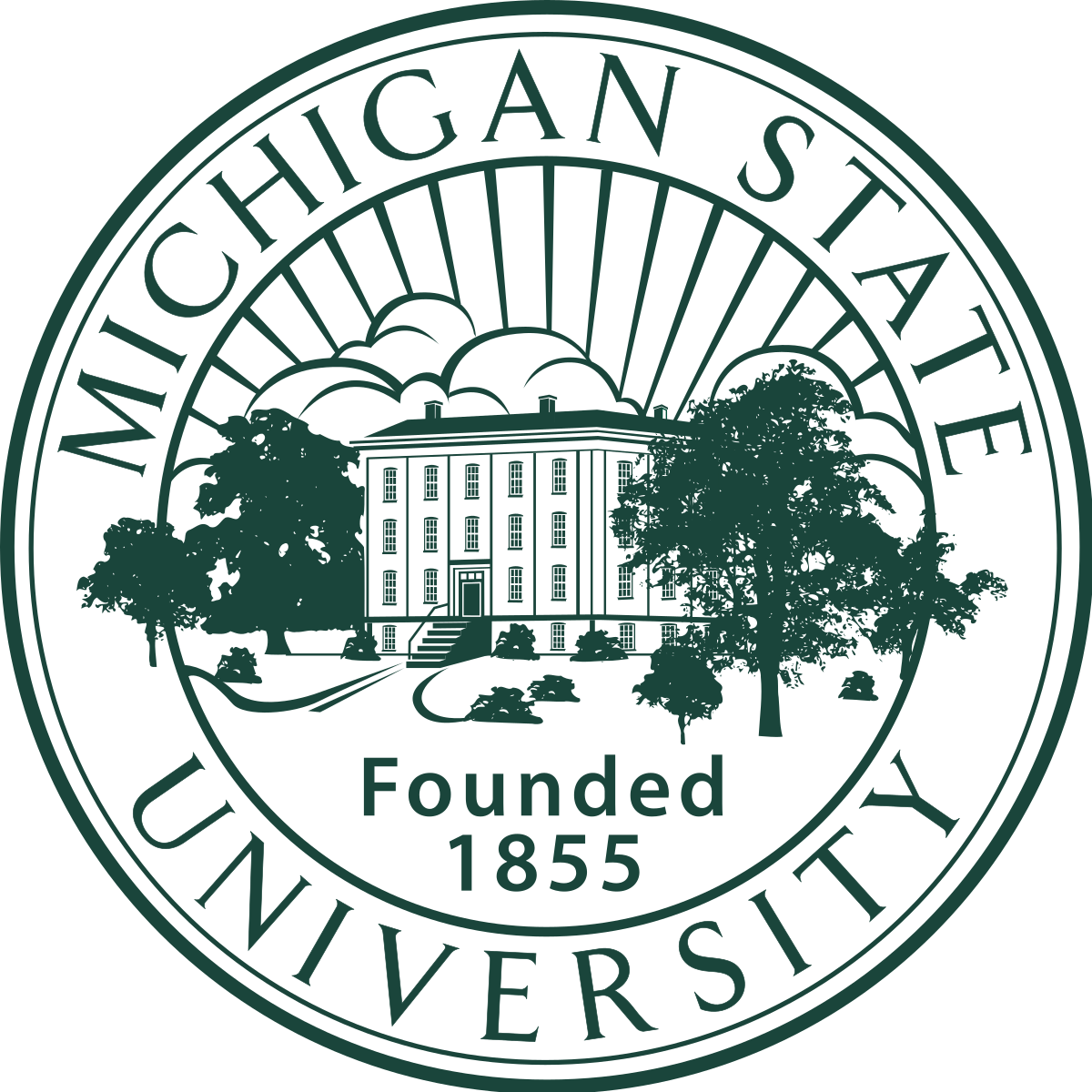 Университет Штата Мичиган лого