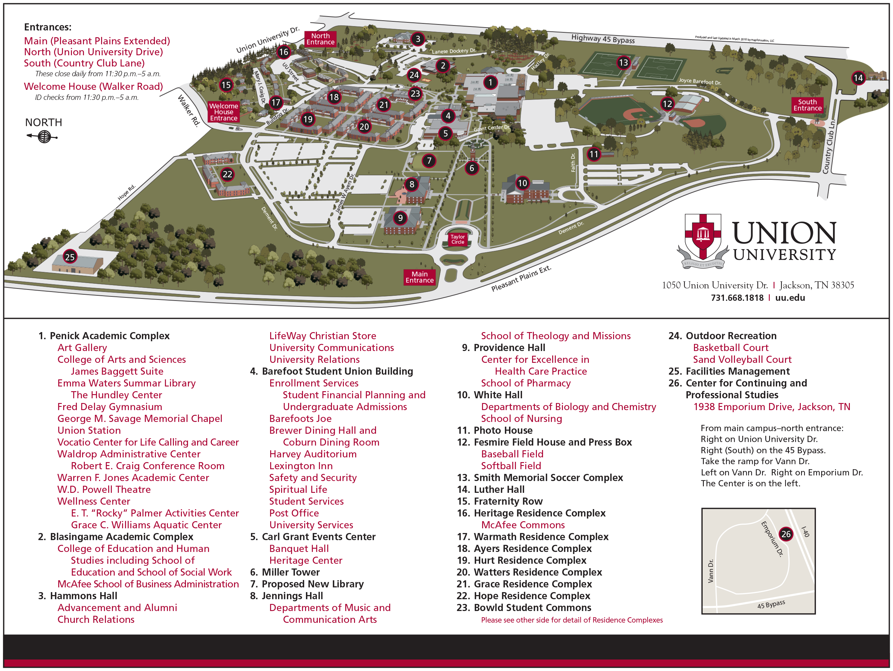 Union College кампус